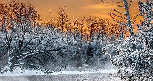 Frosty Rideau Waterway Sunrise_P1010853-7crop.jpg - Photographed along the Rideau Canal Waterway at Kilmarnock, Ontario, Canada.